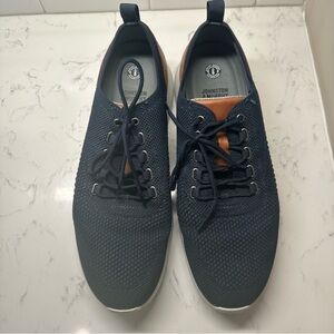 JOHNSTON & MURPHY Amherst knit U-throat sneakers, memory foam lining,lightweight